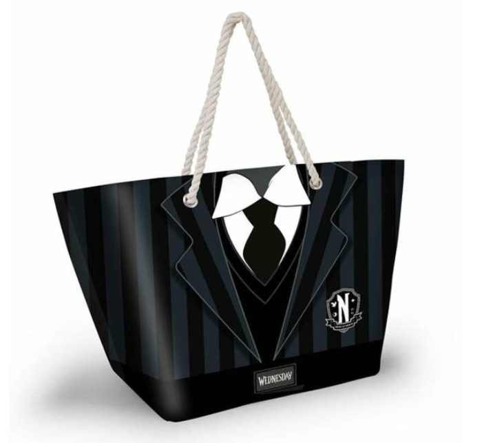 Beach Bag Karactermania Wednesday 37 x 52 x 17 cm