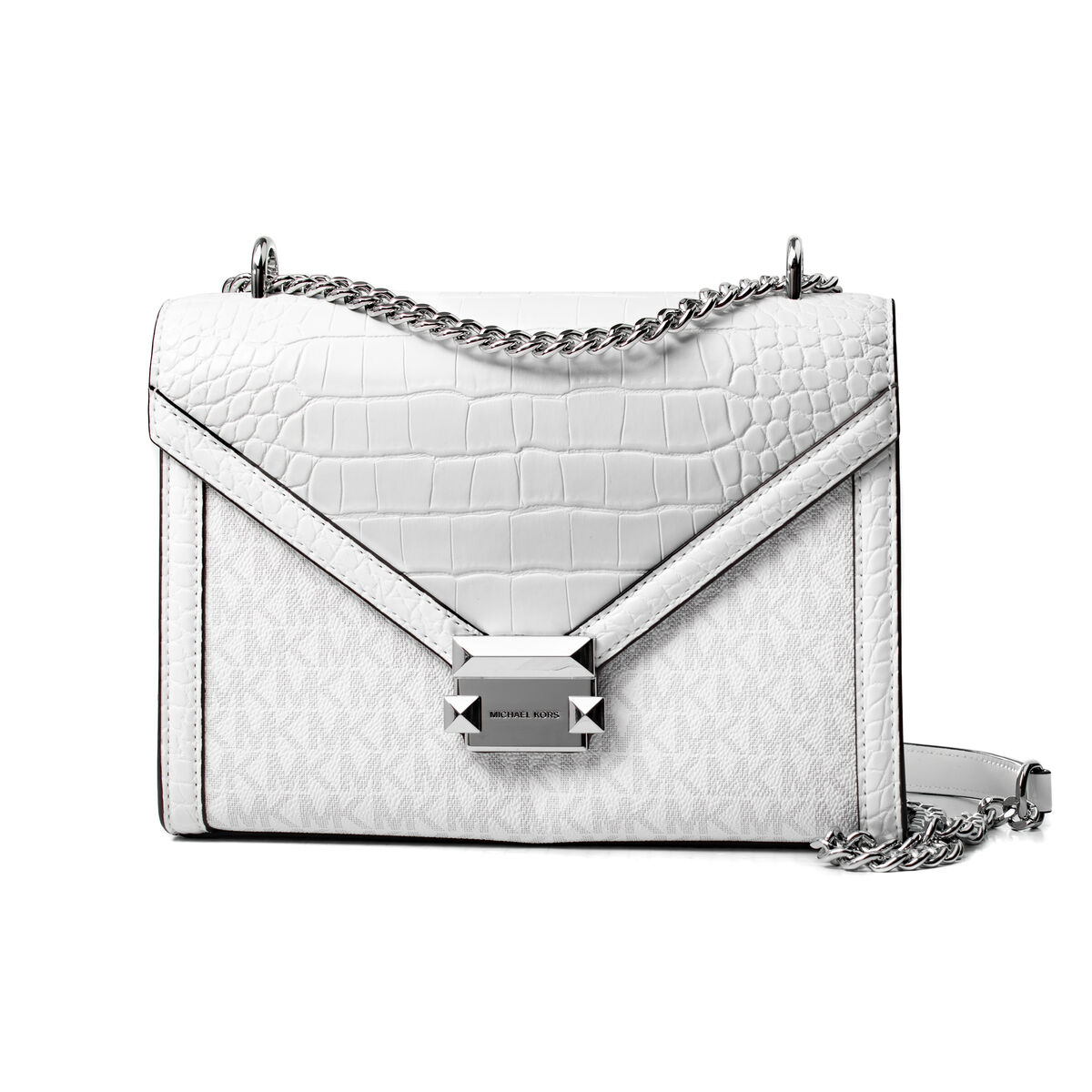 Shoulder Bag Michael Kors Whitney White 24 x 18 x 8 cm