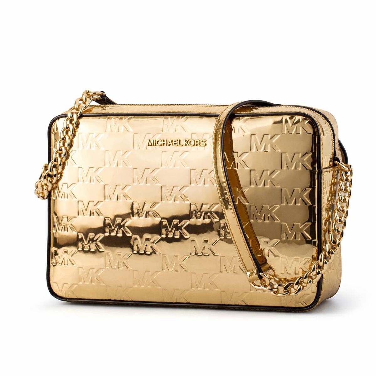 Shoulder Bag Michael Kors 35F5GTTC9I-PALE-GOLD Golden 24 x 16 x 6 cm